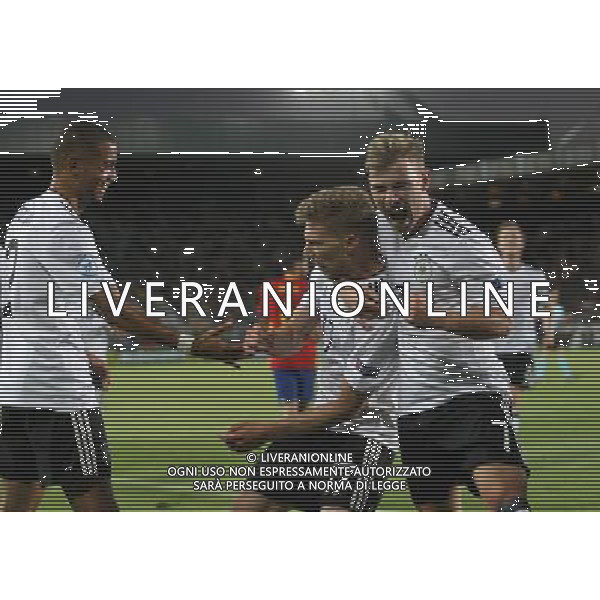 KRAKOW , 30.06.2017 EUROPEAN UNDER-21 CHAMPIONSHIP 2017 GAME FINAL GERMANY - SPAIN MISTRZOSTWA EUROPY U-21 UEFA W PILCE NOZNEJ MECZ FINAL NIEMCY - HISZPANIA - esultanza dopo il gol N/Z. MITCHELL WEISER RADOSC ZAWODNIKOW BRAMKA FOTO: TOMASZ MARKOWSKI / NEWSPIX.PL --- Newspix.pl / AGENZIA ALDO LIVERANI SAS - ITALY ONLY EDITORIAL USE ONLY - Germania - Spagna Finale UEFA Campionato Europeo Under 21 Polonia 2017 Krakow (Polonia) - 30.06.2017