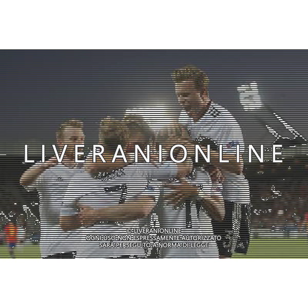 KRAKOW , 30.06.2017 EUROPEAN UNDER-21 CHAMPIONSHIP 2017 GAME FINAL GERMANY - SPAIN MISTRZOSTWA EUROPY U-21 UEFA W PILCE NOZNEJ MECZ FINAL NIEMCY - HISZPANIA - esultanza dopo il gol N/Z. MITCHELL WEISER RADOSC ZAWODNIKOW BRAMKA FOTO: TOMASZ MARKOWSKI / NEWSPIX.PL --- Newspix.pl / AGENZIA ALDO LIVERANI SAS - ITALY ONLY EDITORIAL USE ONLY - Germania - Spagna Finale UEFA Campionato Europeo Under 21 Polonia 2017 Krakow (Polonia) - 30.06.2017