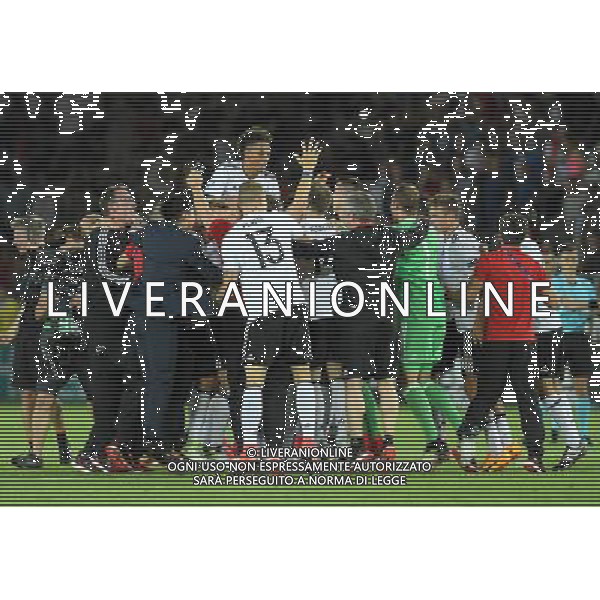 UEFA Campionato Europeo Under 21 Polonia 2017 Finale Krakow (Polonia) - 30.06.2017 Germania-Spagna Nella Foto: esultanza e festeggiamenti a fine gara dei giocatori della germania /Ph.Vitez-Ag. Aldo Liverani