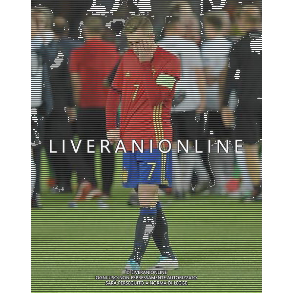 UEFA Campionato Europeo Under 21 Polonia 2017 Finale Krakow (Polonia) - 30.06.2017 Germania-Spagna Nella Foto:delusione deulofeu /Ph.Vitez-Ag. Aldo Liverani