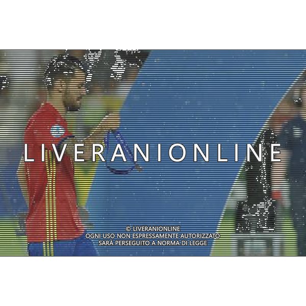 UEFA Campionato Europeo Under 21 Polonia 2017 Finale Krakow (Polonia) - 30.06.2017 Germania-Spagna Nella Foto:delusione ceballos /Ph.Vitez-Ag. Aldo Liverani