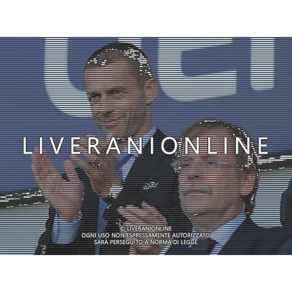 UEFA Campionato Europeo Under 21 Polonia 2017 Finale Krakow (Polonia) - 30.06.2017 Germania-Spagna Nella Foto:Aleksander Ceferin /Ph.Vitez-Ag. Aldo Liverani