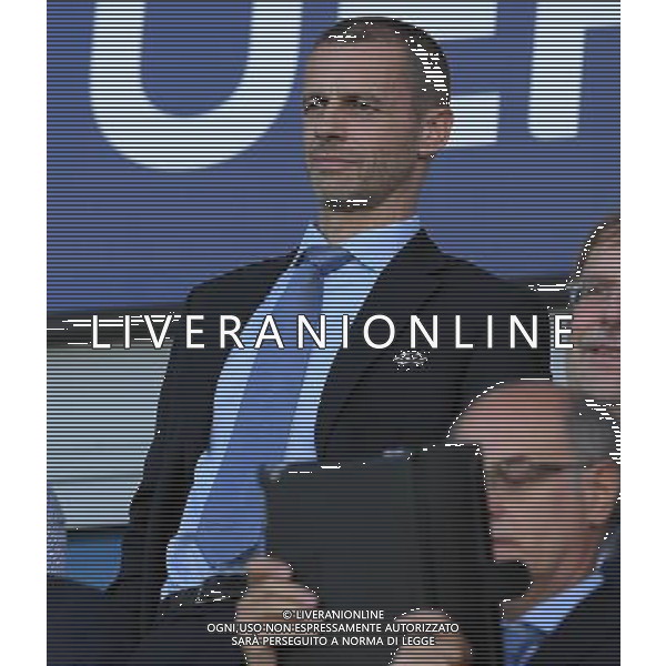 UEFA Campionato Europeo Under 21 Polonia 2017 Finale Krakow (Polonia) - 30.06.2017 Germania-Spagna Nella Foto:Aleksander Ceferin /Ph.Vitez-Ag. Aldo Liverani