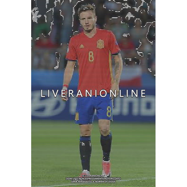 UEFA Campionato Europeo Under 21 Polonia 2017 Finale Krakow (Polonia) - 30.06.2017 Germania-Spagna Nella Foto:Saul Niguez /Ph.Vitez-Ag. Aldo Liverani