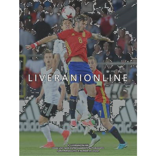 UEFA Campionato Europeo Under 21 Polonia 2017 Finale Krakow (Polonia) - 30.06.2017 Germania-Spagna Nella Foto:Saul Niguez - Marc-Oliver Kempf /Ph.Vitez-Ag. Aldo Liverani