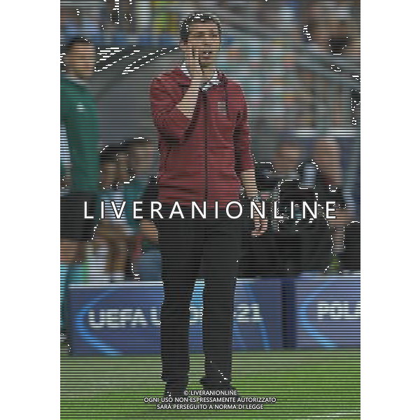 UEFA Campionato Europeo Under 21 Polonia 2017 Finale Krakow (Polonia) - 30.06.2017 Germania-Spagna Nella Foto:Albert Celades /Ph.Vitez-Ag. Aldo Liverani