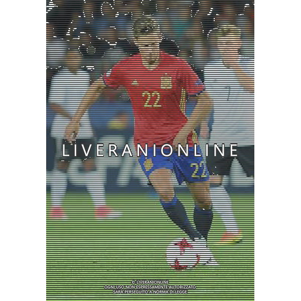 UEFA Campionato Europeo Under 21 Polonia 2017 Finale Krakow (Polonia) - 30.06.2017 Germania-Spagna Nella Foto:Marcos Llorente /Ph.Vitez-Ag. Aldo Liverani