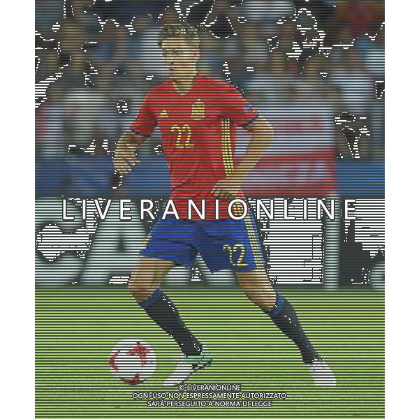 UEFA Campionato Europeo Under 21 Polonia 2017 Finale Krakow (Polonia) - 30.06.2017 Germania-Spagna Nella Foto:Marcos Llorente /Ph.Vitez-Ag. Aldo Liverani