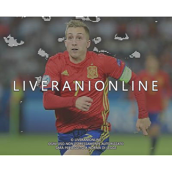 UEFA Campionato Europeo Under 21 Polonia 2017 Finale Krakow (Polonia) - 30.06.2017 Germania-Spagna Nella Foto:Gerard Deulofeu /Ph.Vitez-Ag. Aldo Liverani