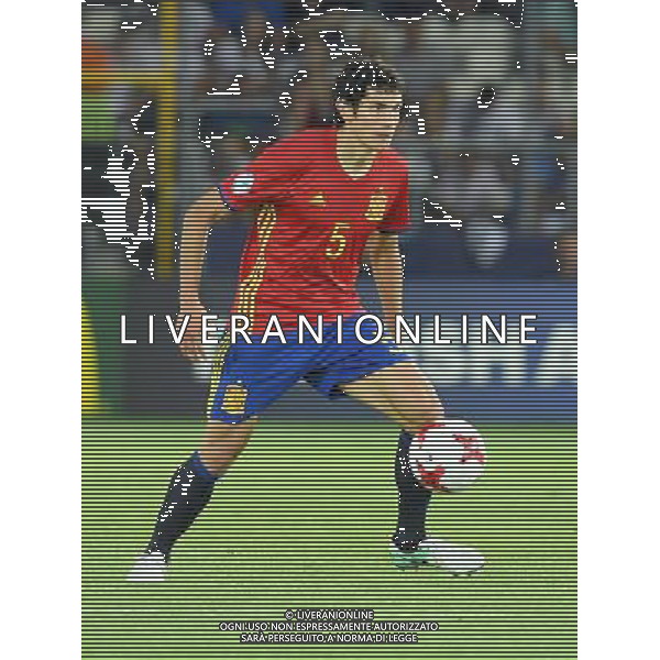 UEFA Campionato Europeo Under 21 Polonia 2017 Finale Krakow (Polonia) - 30.06.2017 Germania-Spagna Nella Foto:Jesus Vallejo /Ph.Vitez-Ag. Aldo Liverani