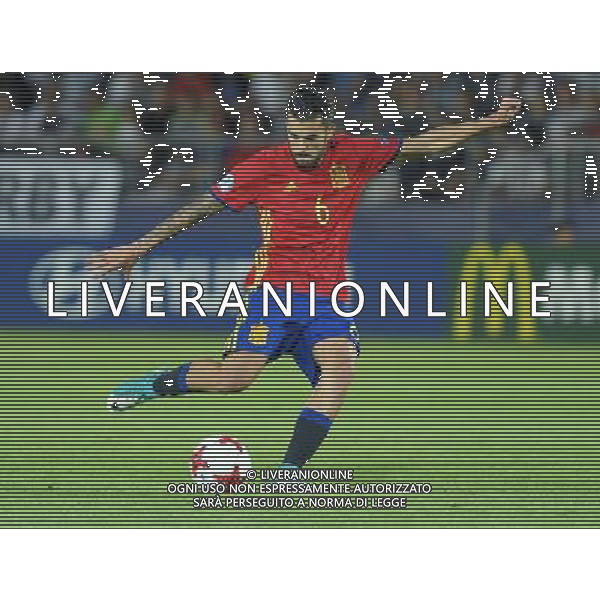 UEFA Campionato Europeo Under 21 Polonia 2017 Finale Krakow (Polonia) - 30.06.2017 Germania-Spagna Nella Foto:Dani Ceballos /Ph.Vitez-Ag. Aldo Liverani