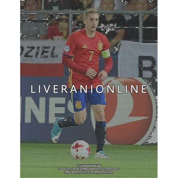 UEFA Campionato Europeo Under 21 Polonia 2017 Finale Krakow (Polonia) - 30.06.2017 Germania-Spagna Nella Foto:Gerard Deulofeu /Ph.Vitez-Ag. Aldo Liverani