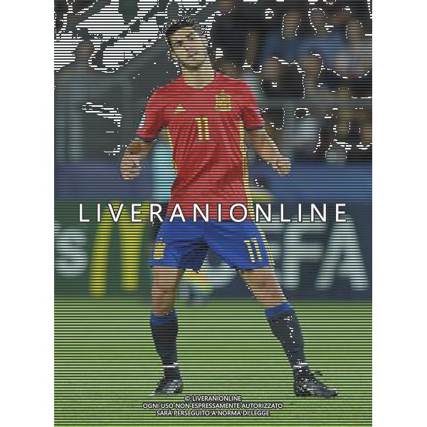 UEFA Campionato Europeo Under 21 Polonia 2017 Finale Krakow (Polonia) - 30.06.2017 Germania-Spagna Nella Foto:Marco Asensio /Ph.Vitez-Ag. Aldo Liverani