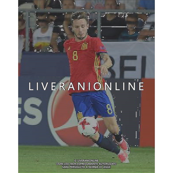 UEFA Campionato Europeo Under 21 Polonia 2017 Finale Krakow (Polonia) - 30.06.2017 Germania-Spagna Nella Foto:Saul Niguez /Ph.Vitez-Ag. Aldo Liverani