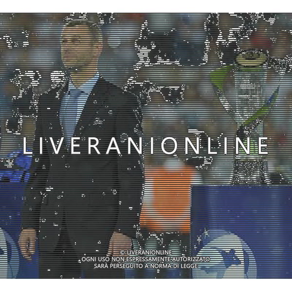 UEFA Campionato Europeo Under 21 Polonia 2017 Finale Krakow (Polonia) - 30.06.2017 Germania-Spagna Nella Foto:Aleksander Ceferin /Ph.Vitez-Ag. Aldo Liverani