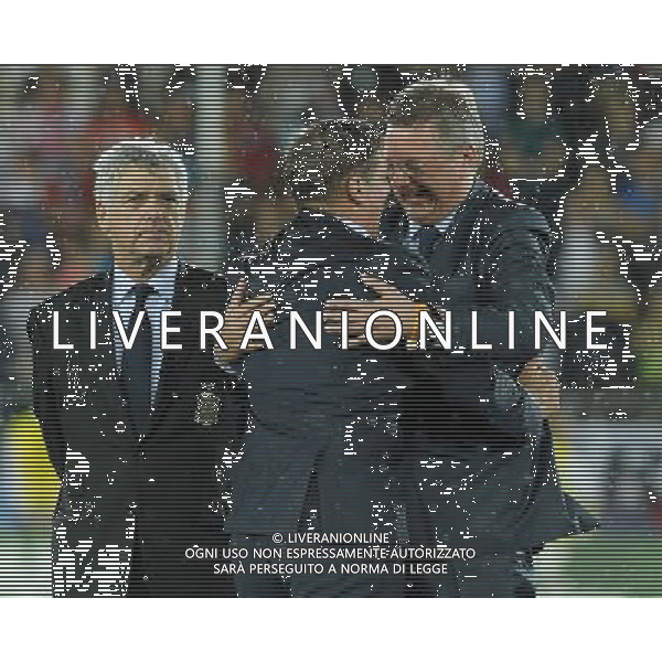 UEFA Campionato Europeo Under 21 Polonia 2017 Finale Krakow (Polonia) - 30.06.2017 Germania-Spagna Nella Foto:Reinhard Grindel e Stefan Kuntz /Ph.Vitez-Ag. Aldo Liverani