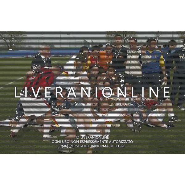 SETTIMO MILANESE 06/04/2005 FINALE DI RITORNO TROFEO TIM PRIMAVERA MILAN-LECCE NELLA FOTO: FESTA LECCE FOTO BARATTINI ALEXANDRO/AG. ALDO LIVERANI