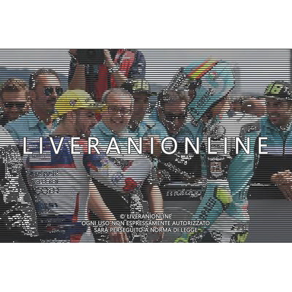 02/07/2017 Sachsenring, Oberlungwitz, Germania;Romano Fenati e Joan Mir Â©PIAZZOLA / AGENZIA ALDO LIVERANI SAS - Motomondiale Gara Moto3 Sachsenring, Oberlungwitz, Germania 02/07/2017