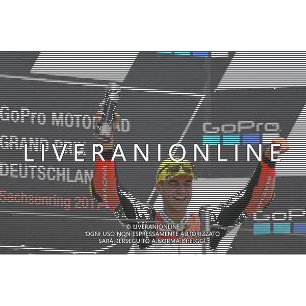 02/07/2017 Sachsenring, Oberlungwitz, Germania; Marcos Ramirez Â©PIAZZOLA / AGENZIA ALDO LIVERANI SAS - Motomondiale Gara Moto3 Sachsenring, Oberlungwitz, Germania 02/07/2017