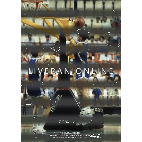 RETROSPETTIVA ALBERTO TONUT BASKET NELLA FOTO ALBERTO TONUT CON LA MAGLIA DELLA NAZIONALE ITALIANA AG ALDO LIVERANI SAS