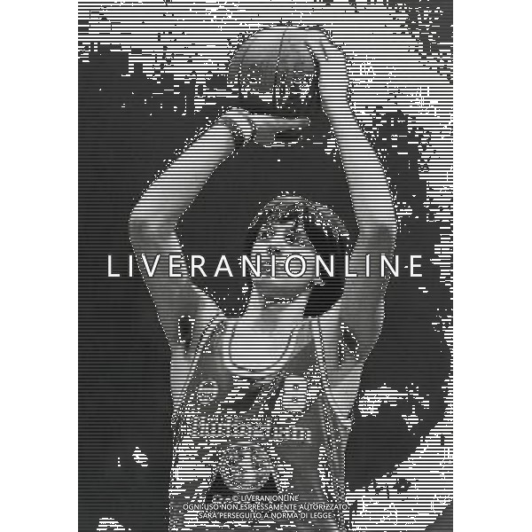 RETROSPETTIVA ALBERTO TONUT BASKET NELLA FOTO ALBERTO TONUT CON LA MAGLIA DELLA HURLINGHAM TRIESTE AG ALDO LIVERANI SAS