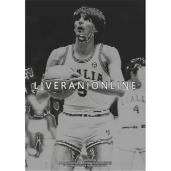 RETROSPETTIVA ALBERTO TONUT BASKET NELLA FOTO ALBERTO TONUT CON LA MAGLIA DELLA NAZIONALE ITALIANA AG ALDO LIVERANI SAS
