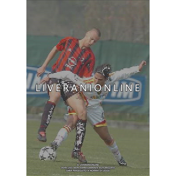 Milano 06/04/205 Finale Coppa italia Primavera 2004/05 nella foto Marzeglia Adriano e Alessandro Camisa foto Recalcati / Ag.Aldo Liverani