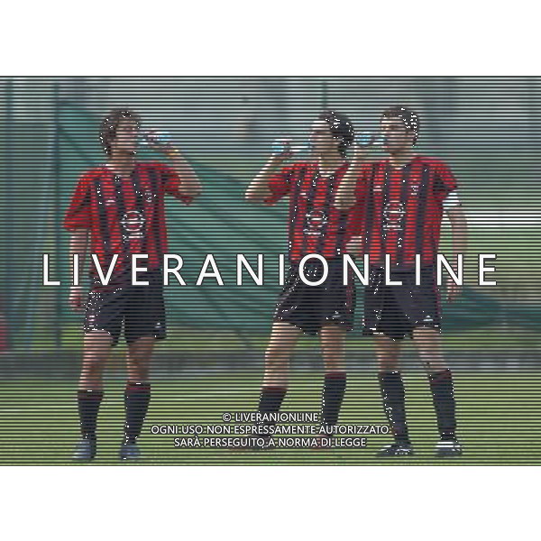 Milano 06/04/205 Finale Coppa italia Primavera 2004/05 nella foto Milan foto Recalcati / Ag.Aldo Liverani