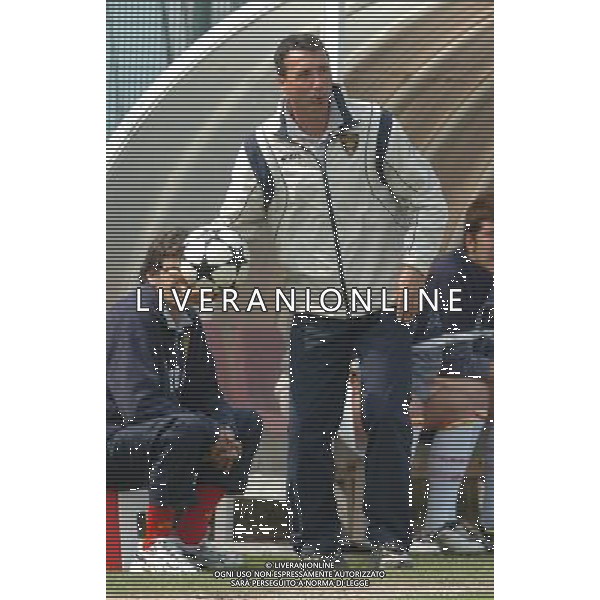 Milano 06/04/205 Finale Coppa italia Primavera 2004/05 nella foto Roberto Rizzo all.Lecce foto Recalcati / Ag.Aldo Liverani