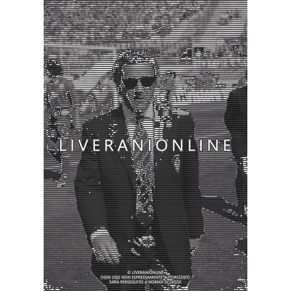 RETROSPETTIVA LUCIANO CHIARUGI ALLENATORE E CALCIATORE NELLA FOTO LUCIANO CHIARUGI ALLENATORE FIORENTINA AG ALDO LIVERANI SAS