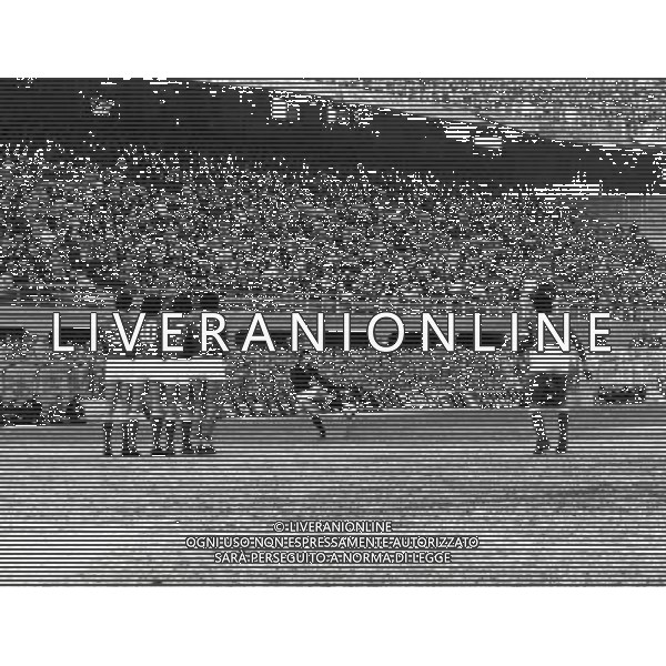 RETROSPETTIVA LUCIANO CHIARUGI ALLENATORE E CALCIATORE NELLA FOTO LUCIANO CHIARUGI CON LA MAGLIA DEL MILAN AG ALDO LIVERANI SAS