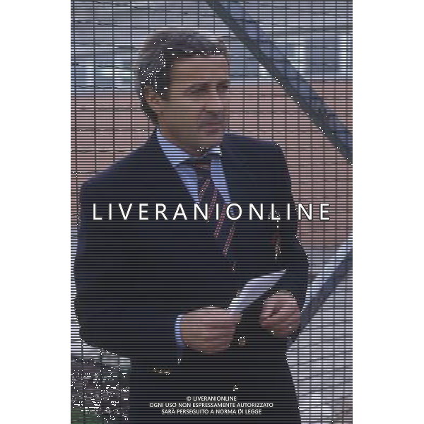 RETROSPETTIVA LUCIANO CHIARUGI ALLENATORE E CALCIATORE NELLA FOTO LUCIANO CHIARUGI ALLENATORE FIORENTINA AG ALDO LIVERANI SAS