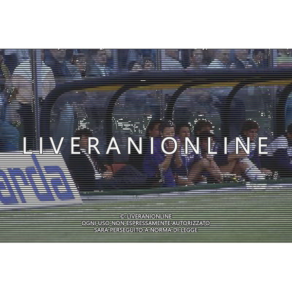 RETROSPETTIVA LUCIANO CHIARUGI ALLENATORE E CALCIATORE NELLA FOTO LUCIANO CHIARUGI ALLENATORE FIORENTINA AG ALDO LIVERANI SAS