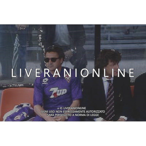 RETROSPETTIVA LUCIANO CHIARUGI ALLENATORE E CALCIATORE NELLA FOTO LUCIANO CHIARUGI ALLENATORE FIORENTINA AG ALDO LIVERANI SAS