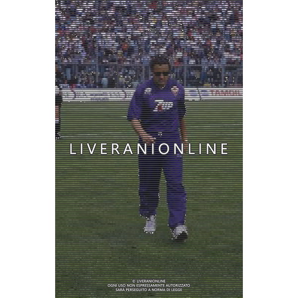 RETROSPETTIVA LUCIANO CHIARUGI ALLENATORE E CALCIATORE NELLA FOTO LUCIANO CHIARUGI ALLENATORE FIORENTINA AG ALDO LIVERANI SAS