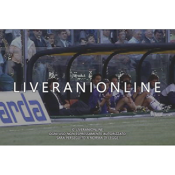 RETROSPETTIVA LUCIANO CHIARUGI ALLENATORE E CALCIATORE NELLA FOTO LUCIANO CHIARUGI ALLENATORE FIORENTINA AG ALDO LIVERANI SAS