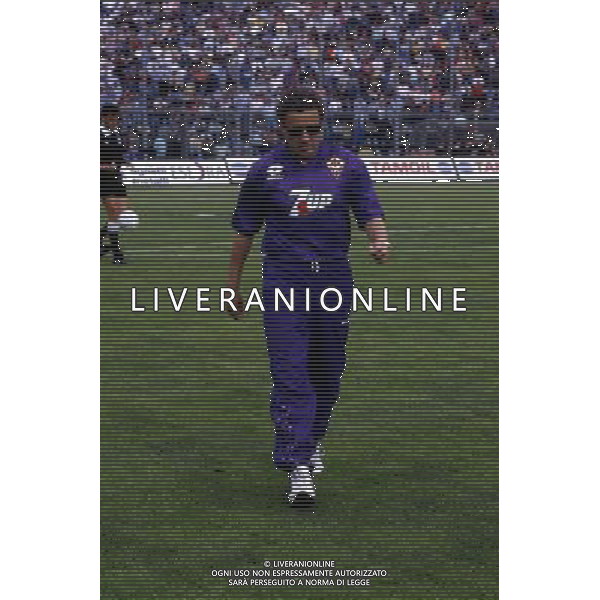 RETROSPETTIVA LUCIANO CHIARUGI ALLENATORE E CALCIATORE NELLA FOTO LUCIANO CHIARUGI ALLENATORE FIORENTINA AG ALDO LIVERANI SAS