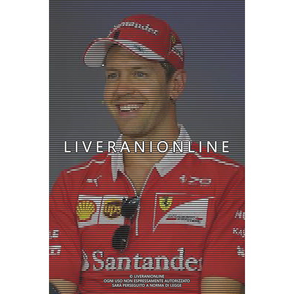 Sebastian Vettel (GER) Scuderia Ferrari 06.07.2017. Formula 1 World Championship, Rd 9, Austrian Grand Prix, Spielberg, Austria, Preparation Day. - www.xpbimages.com, EMail: requests@xpbimages.com - copy of publication required for printed pictures. Every used picture is fee-liable. Â© Copyright: Charniaux / XPB Images/Ag. Aldo Liverani s.a.s.