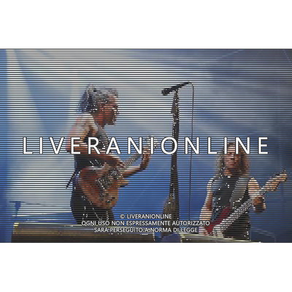 Rimini - Litfiba EutÃ²pia Tour 07/07/2017 nella foto: Piero PelÃ¹ e Ciccio Licausi Â©Claudio Zamagni/Agenzia Aldo Liverani s.a.s. 