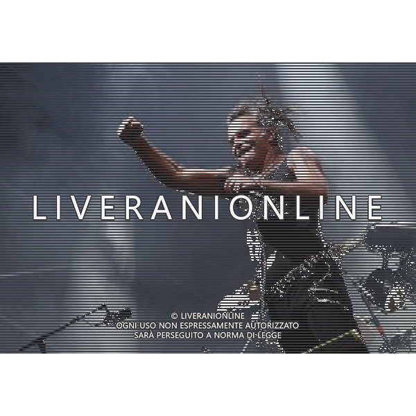 Rimini - Litfiba EutÃ²pia Tour 07/07/2017 nella foto: Piero PelÃ¹ Â©Claudio Zamagni/Agenzia Aldo Liverani s.a.s. 