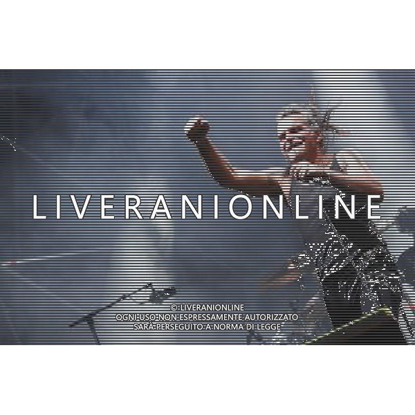 Rimini - Litfiba EutÃ²pia Tour 07/07/2017 nella foto: Piero PelÃ¹ Â©Claudio Zamagni/Agenzia Aldo Liverani s.a.s. 