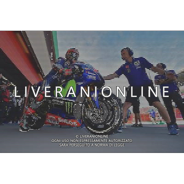 Mugello Italy 04.06.2017 Sixth round MotoGP 2017 at the Mugello Circuit, Maverick Vinales (Movistar Yamaha) photoPSP / Newspix.pl --- Newspix.pl / AGENZIA ALDO LIVERANI SAS - ITALY ONLY EDITORIAL USE ONLY