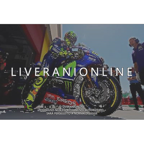 Mugello Italy 04.06.2017 Sixth round MotoGP 2017 at the Mugello Circuit, Valentino Rossi (Movistar Yamaha) photoPSP / Newspix.pl --- Newspix.pl / AGENZIA ALDO LIVERANI SAS - ITALY ONLY EDITORIAL USE ONLY