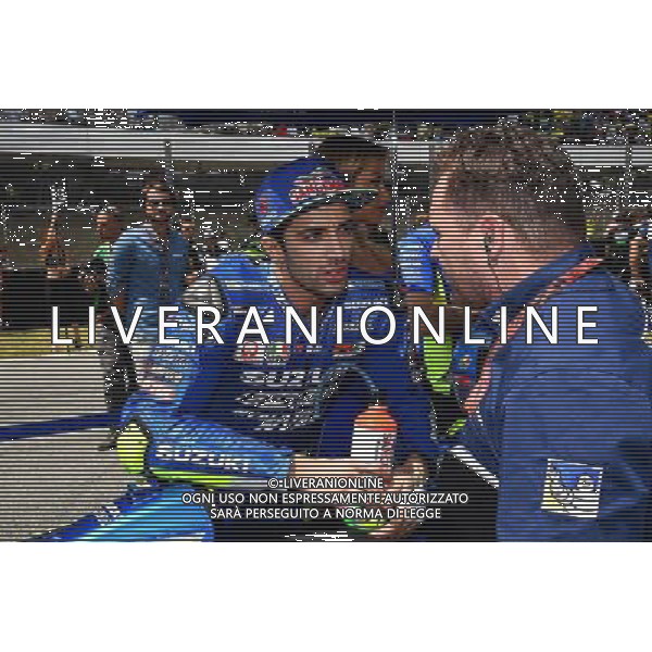 Mugello Italy 04.06.2017 Sixth round MotoGP 2017 at the Mugello Circuit, Andrea Iannone (Suzuki Ecstar) photoPSP / Newspix.pl --- Newspix.pl *** Local Caption *** www.newspix.pl mail us: info@newspix.pl call us: 0048 022 23 22 222 --- Polish Picture Agency by Ringier Axel Springer Poland / AGENZIA ALDO LIVERANI SAS - ITALY ONLY EDITORIAL USE ONLY