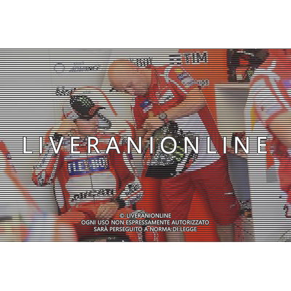 Mugello Italy 04.06.2017 Sixth round MotoGP 2017 at the Mugello Circuit, Jorge Lorenzo (Ducati Racing Team) photoPSP / Newspix.pl --- Newspix.pl / AGENZIA ALDO LIVERANI SAS - ITALY ONLY EDITORIAL USE ONLY