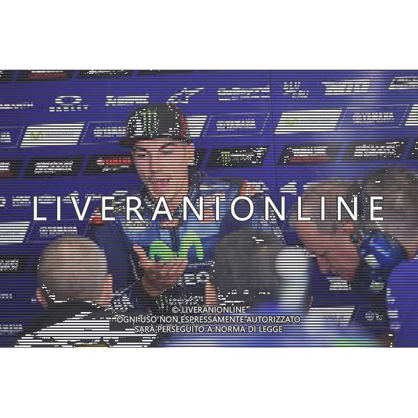 Mugello Italy 04.06.2017 Sixth round MotoGP 2017 at the Mugello Circuit, Maverick Vinales (Movistar Yamaha) photoPSP / Newspix.pl --- Newspix.pl / AGENZIA ALDO LIVERANI SAS - ITALY ONLY EDITORIAL USE ONLY