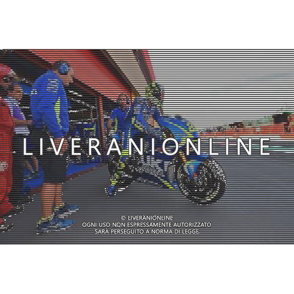 Mugello Italy 04.06.2017 Sixth round MotoGP 2017 at the Mugello Circuit, Andrea Iannone (Suzuki Ecstar) photoPSP / Newspix.pl --- Newspix.pl / AGENZIA ALDO LIVERANI SAS - ITALY ONLY EDITORIAL USE ONLY