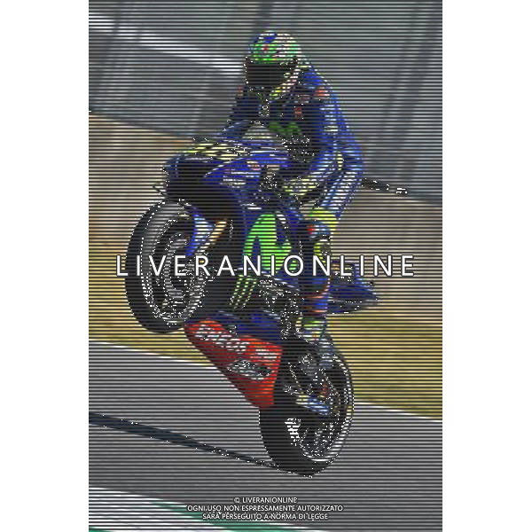 Mugello Italy 04.06.2017 Sixth round MotoGP 2017 at the Mugello Circuit, Valentino Rossi (Movistar Yamaha) photoPSP / Newspix.pl --- Newspix.pl *** Local Caption *** www.newspix.pl mail us: info@newspix.pl call us: 0048 022 23 22 222 --- Polish Picture Agency by Ringier Axel Springer Poland / AGENZIA ALDO LIVERANI SAS - ITALY ONLY EDITORIAL USE ONLY