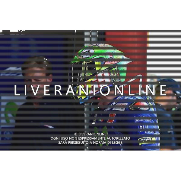 Mugello Italy 04.06.2017 Sixth round MotoGP 2017 at the Mugello Circuit, Valentino Rossi (Movistar Yamaha) photoPSP / Newspix.pl --- Newspix.pl *** Local Caption *** www.newspix.pl mail us: info@newspix.pl call us: 0048 022 23 22 222 --- Polish Picture Agency by Ringier Axel Springer Poland / AGENZIA ALDO LIVERANI SAS - ITALY ONLY EDITORIAL USE ONLY