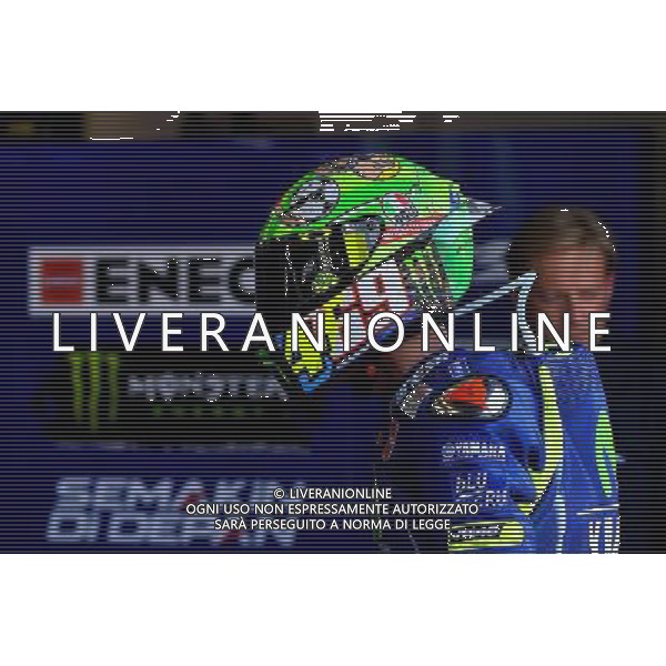 Mugello Italy 04.06.2017 Sixth round MotoGP 2017 at the Mugello Circuit, Valentino Rossi (Movistar Yamaha) photoPSP / Newspix.pl --- Newspix.pl *** Local Caption *** www.newspix.pl mail us: info@newspix.pl call us: 0048 022 23 22 222 --- Polish Picture Agency by Ringier Axel Springer Poland / AGENZIA ALDO LIVERANI SAS - ITALY ONLY EDITORIAL USE ONLY